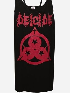 Eye Candy Deicide Mini Dress Death Metal Rare